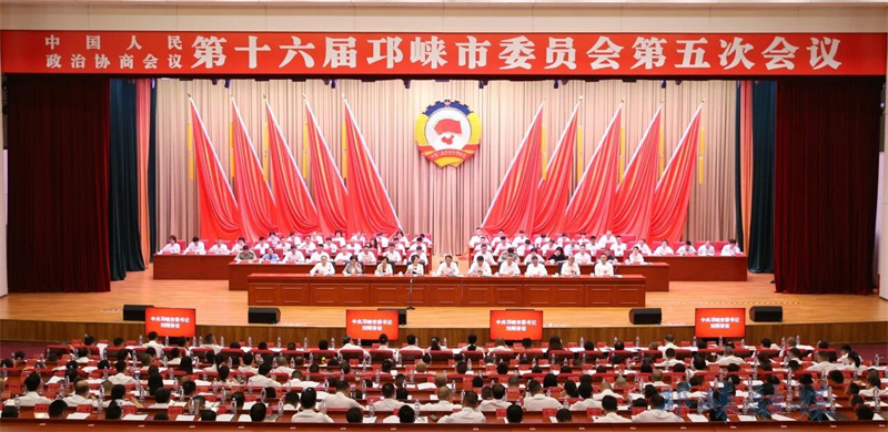 市政协十六届五次会议召开 刘刚讲话王德彰出席 肖瑶主持  宋建兴当选为市政协副主席