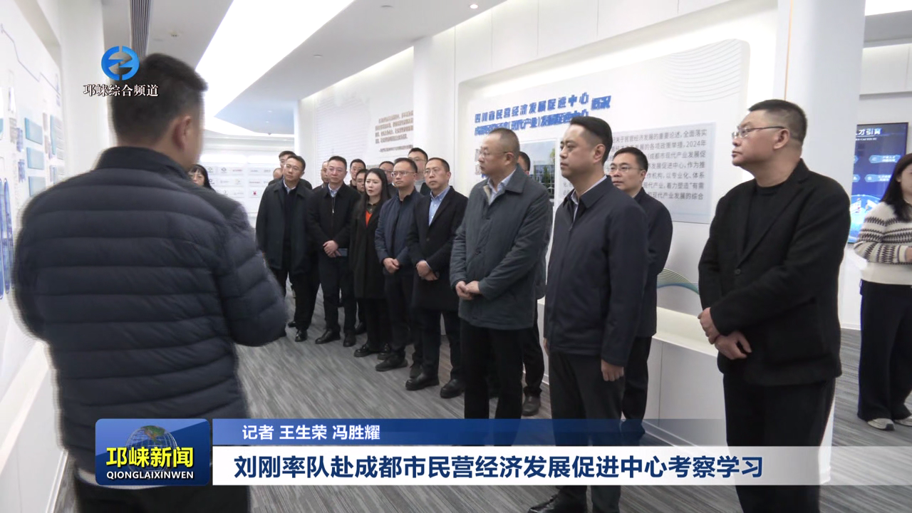 【20251203】刘刚率队赴成都市民营经济发展促进中心考察学习