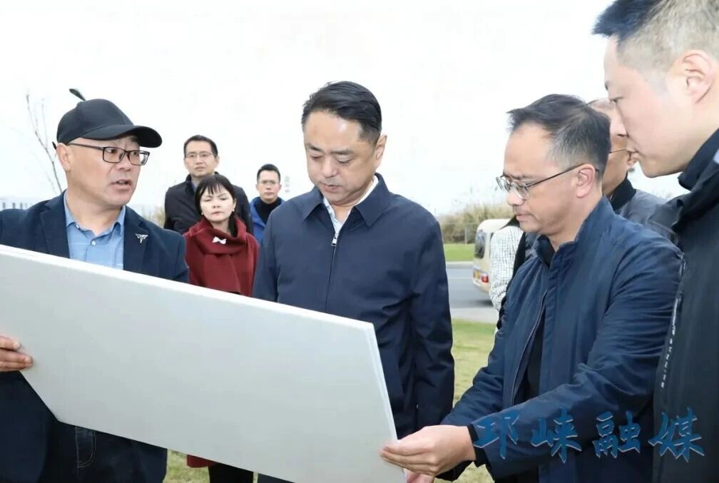 刘刚前往四川邛崃经开区调研督导