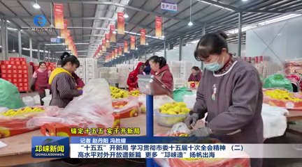 【20260113】“十五五”开新局 学习贯彻市委十五届十次全会精神 （二） 高水平