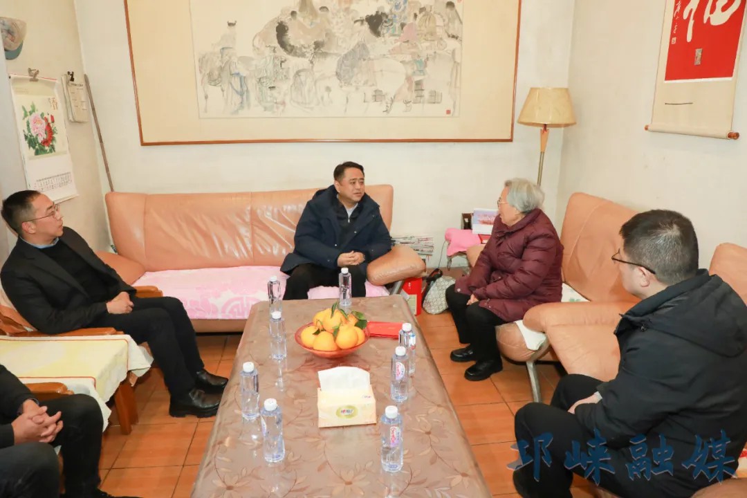 刘刚开展春节前走访慰问活动