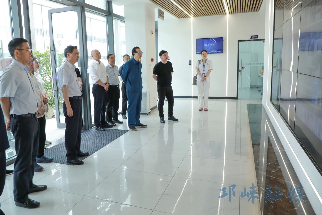 成都市政协副主席徐玖平到邛调研