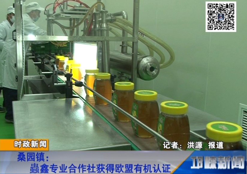【20180912】桑园镇：蟲鑫专业合作社获得欧盟有机认证