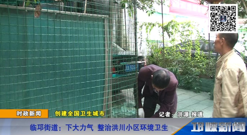 【20181024】临邛街道：下大力气 整治洪川小区环境卫生
