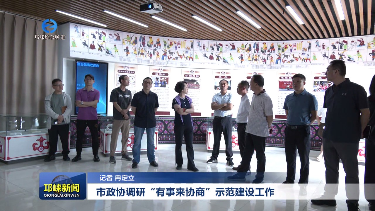 【20250612】市政协调研“有事来协商”示范建设工作